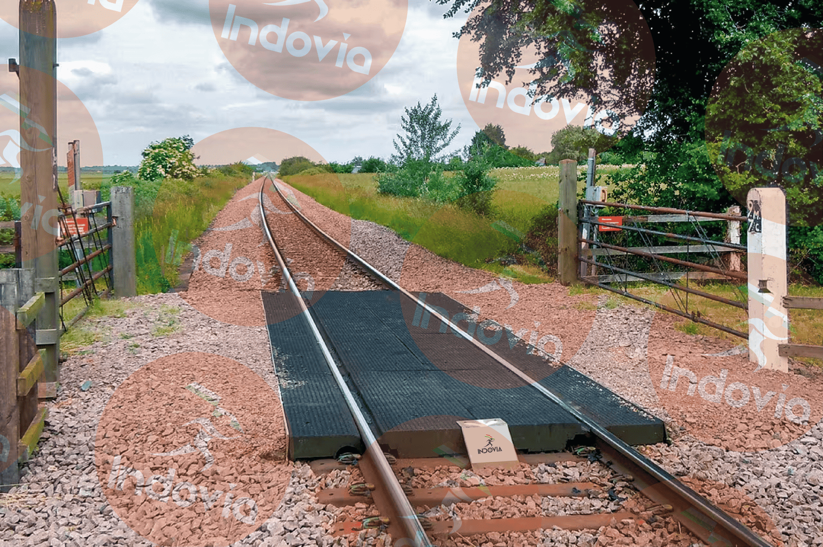 Baseplate System agricultural crossing installation